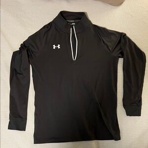 Under Armour dark grey  Long Sleeve quarter zip
